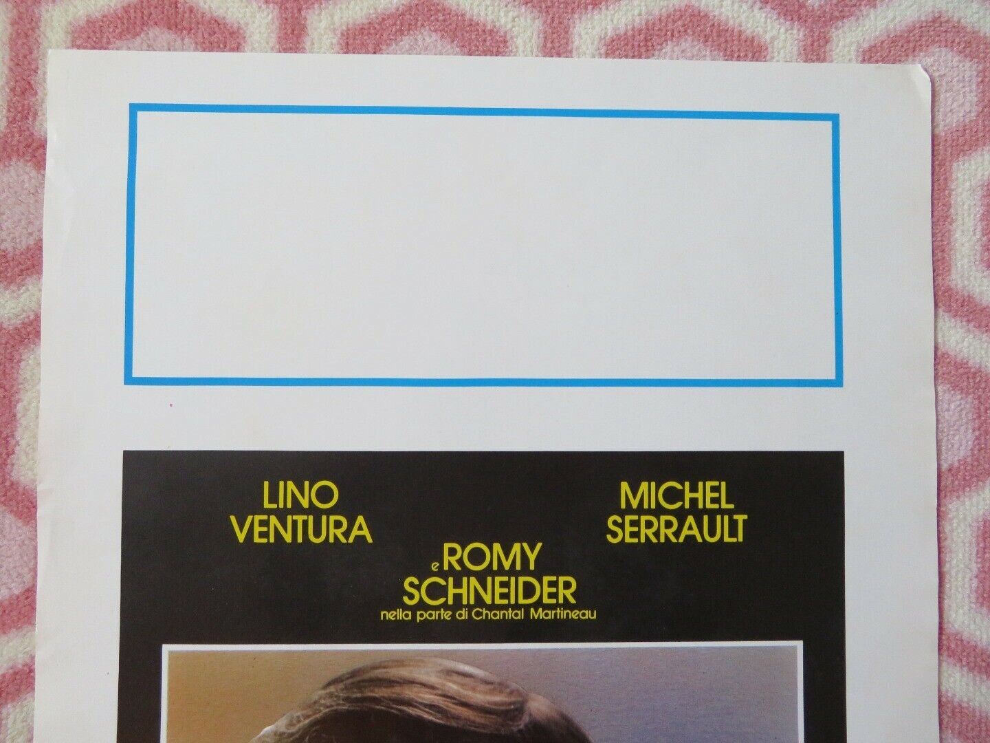 GUARDATO A VISTA /The Grilling ITALIAN LOCANDINA (27.5"x13") POSTER 1981 Movie posters