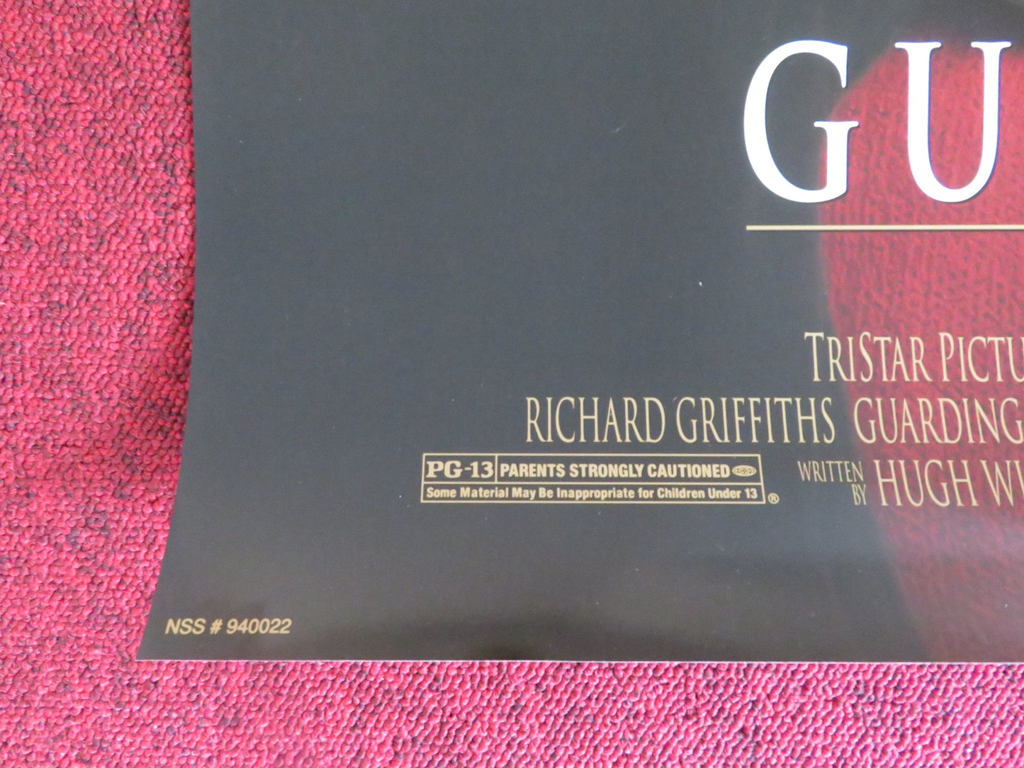 GUARDING TESS US ONE SHEET ROLLED POSTER SHIRLEY MACLAINE NICOLAS CAGE 1994 Rendezvous Cinema Movie posters