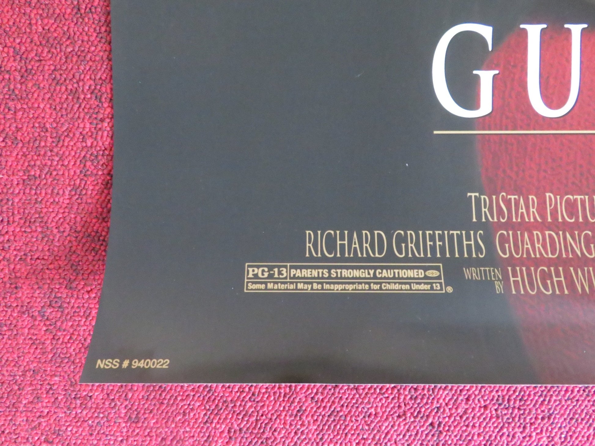 GUARDING TESS US ONE SHEET ROLLED POSTER SHIRLEY MACLAINE NICOLAS CAGE 1994 Rendezvous Cinema Movie posters