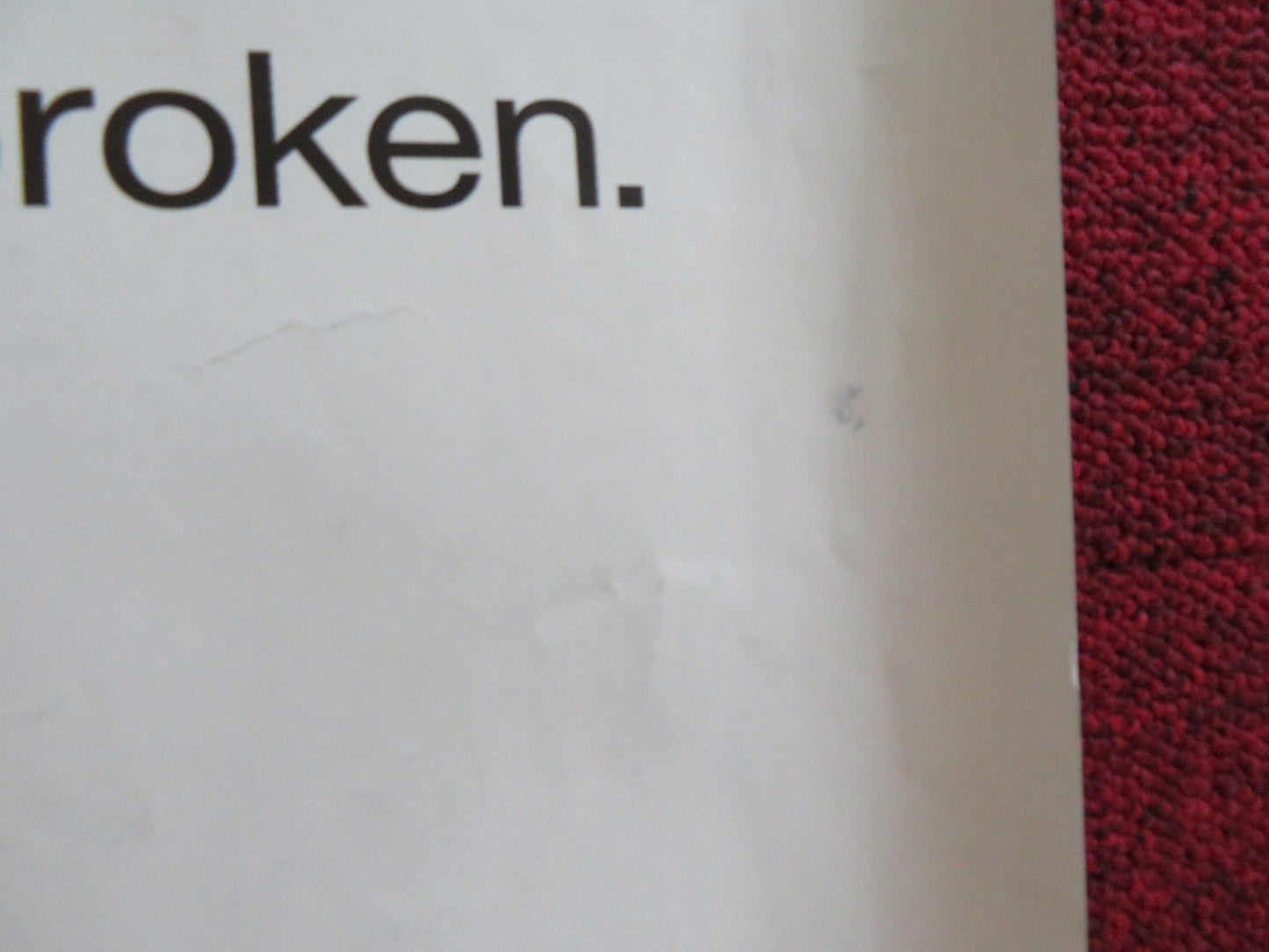 GUESS WHO UK QUAD (30"x 40") ROLLED POSTER BERNIE MAC ASHTON KUTCHER 2005 Rendezvous Cinema Movie posters