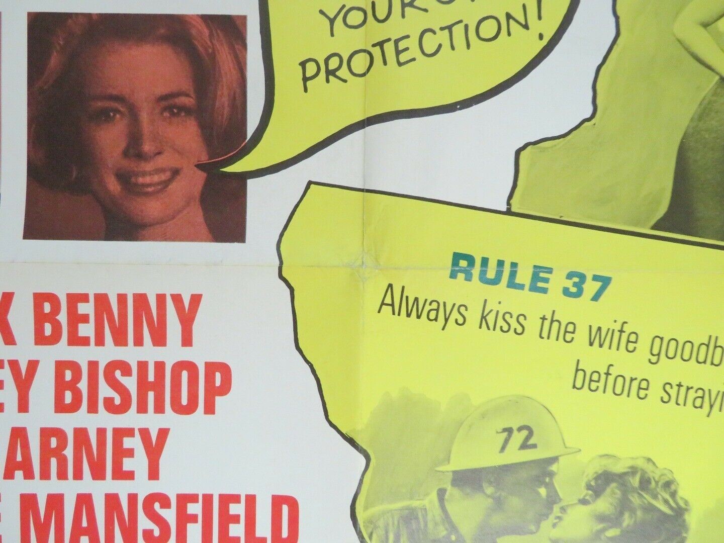 GUIDE FOR A MARRIED MAN FOLDED US ONE SHEET POSTER WALTER MATTHAU 1967 Movie posters