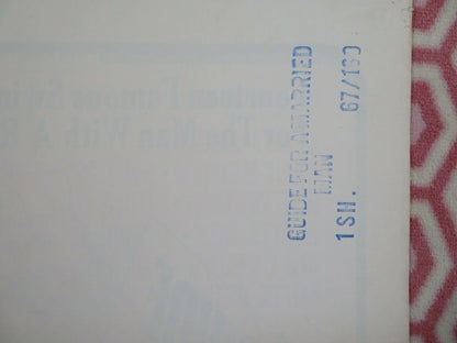 GUIDE FOR A MARRIED MAN FOLDED US ONE SHEET POSTER WALTER MATTHAU 1967 Movie posters