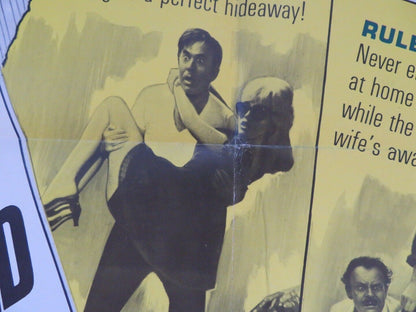 GUIDE FOR A MARRIED MAN FOLDED US ONE SHEET POSTER WALTER MATTHAU 1967 Movie posters