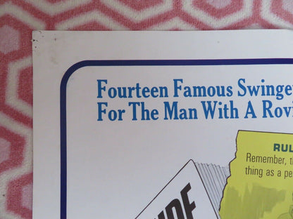 GUIDE FOR A MARRIED MAN FOLDED US ONE SHEET POSTER WALTER MATTHAU 1967 Movie posters