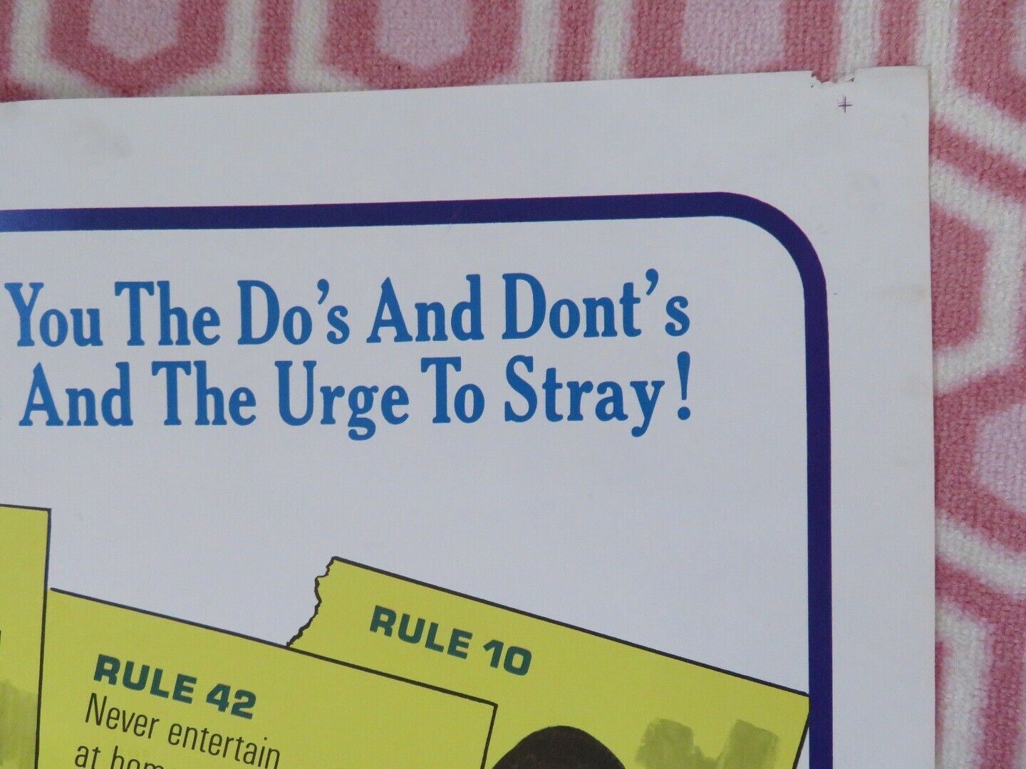 GUIDE FOR A MARRIED MAN FOLDED US ONE SHEET POSTER WALTER MATTHAU 1967 Movie posters