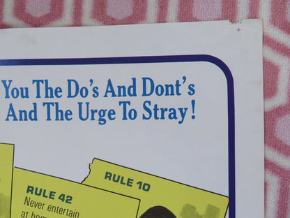 GUIDE FOR A MARRIED MAN FOLDED US ONE SHEET POSTER WALTER MATTHAU 1967 Movie posters