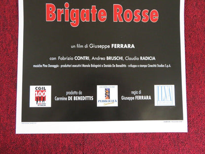 GUIDO CHE SFIDO LE BRIGATE ROSSE ITALIAN LOCANDINA (27.5"x13") POSTER 2007 Movie posters