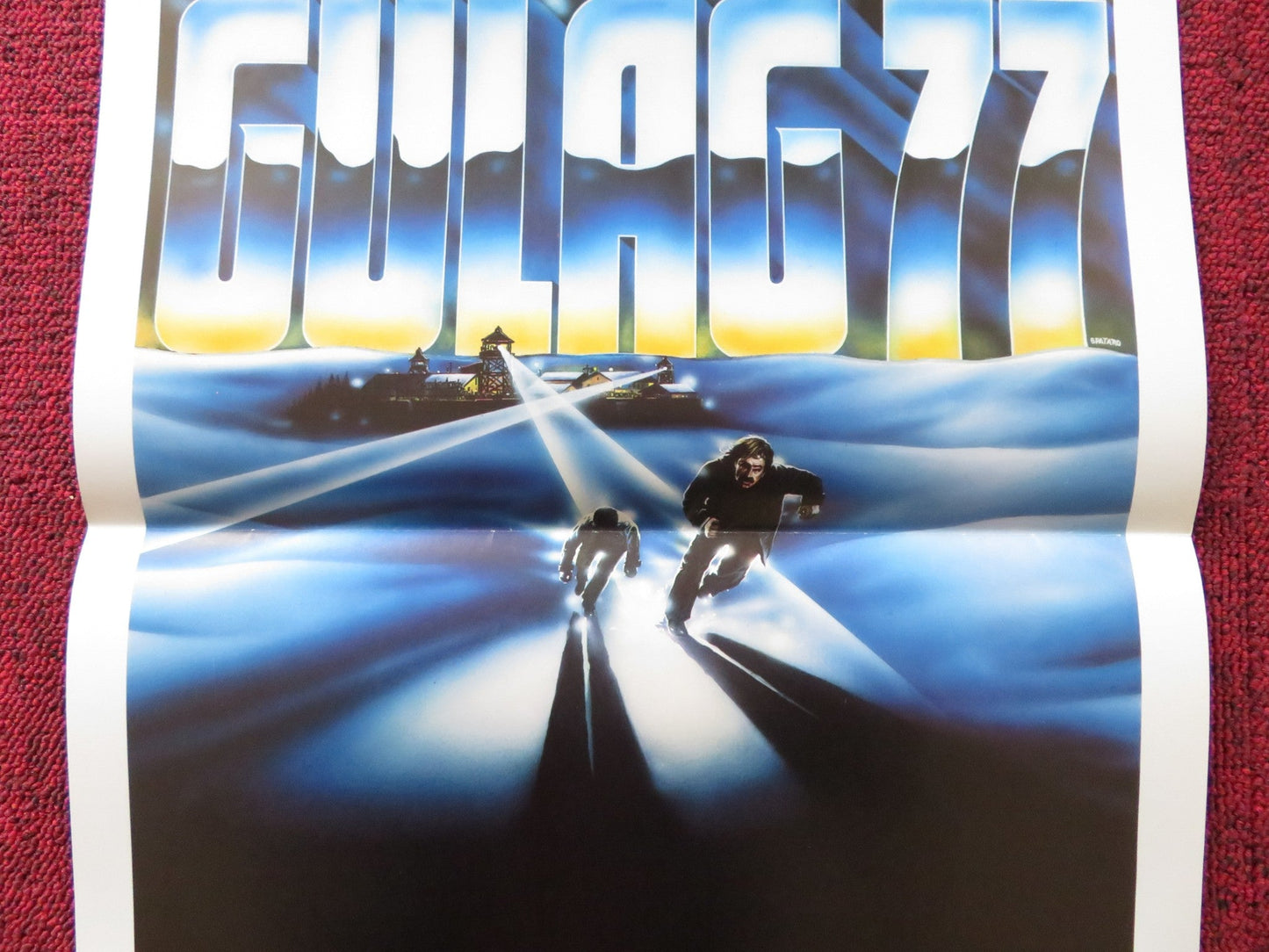 GULAG ITALIAN LOCANDINA POSTER MALCOM MCDOWELL DAVID KEITH 1985 Rendezvous Cinema Movie posters