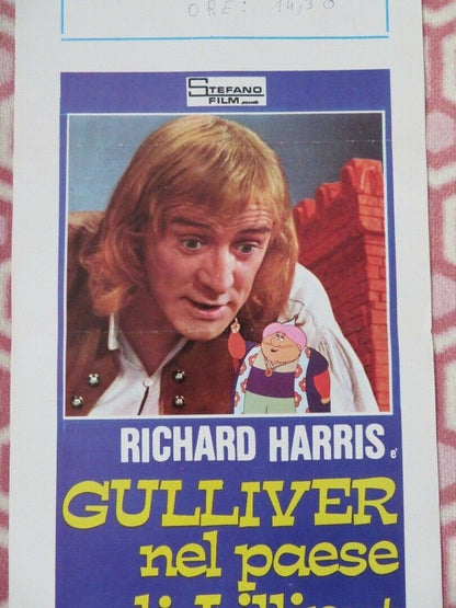 GULLIVER NEL PAESE DI LITLLIPUT ITALIAN LOCANDINA (27.5"x 13") POSTER 1977 Movie posters
