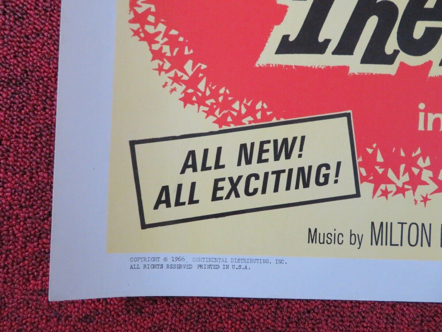 GULLIVER'S TRAVELS BEYOND THE MOON US HALF SHEET (22"x 28") POSTER 1966 Movie posters