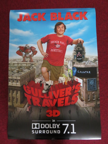 GULLIVER'S TRAVELS US ONE SHEET ROLLED POSTER JACK BLACK EMILY BLUNT 2010 Rendezvous Cinema Movie posters