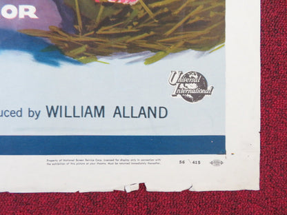 GUN FOR A COWARD FOLDED US ONE SHEET POSTER FRED MACMURRAY JEFFREY HUNTER 1956 Rendezvous Cinema Movie posters