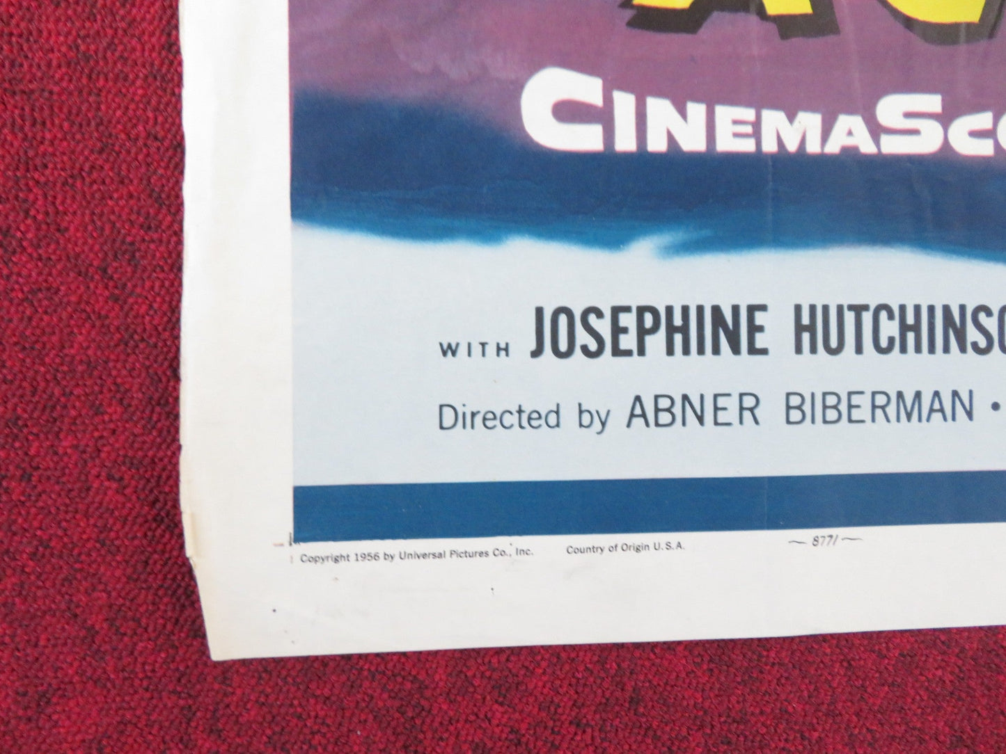 GUN FOR A COWARD FOLDED US ONE SHEET POSTER FRED MACMURRAY JEFFREY HUNTER 1956 Rendezvous Cinema Movie posters