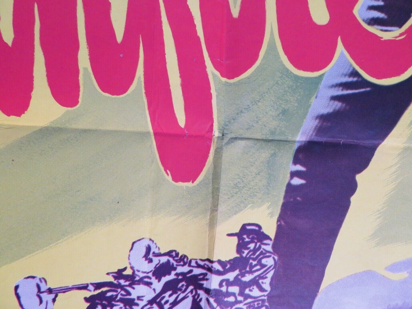 GUNFIRE FOLDED US ONE SHEET POSTER DON BARRY ROBERT LOWERY 1950 Movie posters