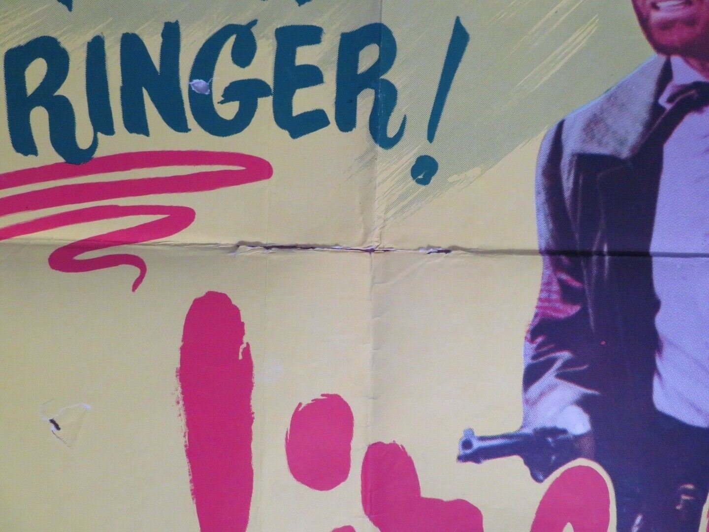 GUNFIRE FOLDED US ONE SHEET POSTER DON BARRY ROBERT LOWERY 1950 Movie posters