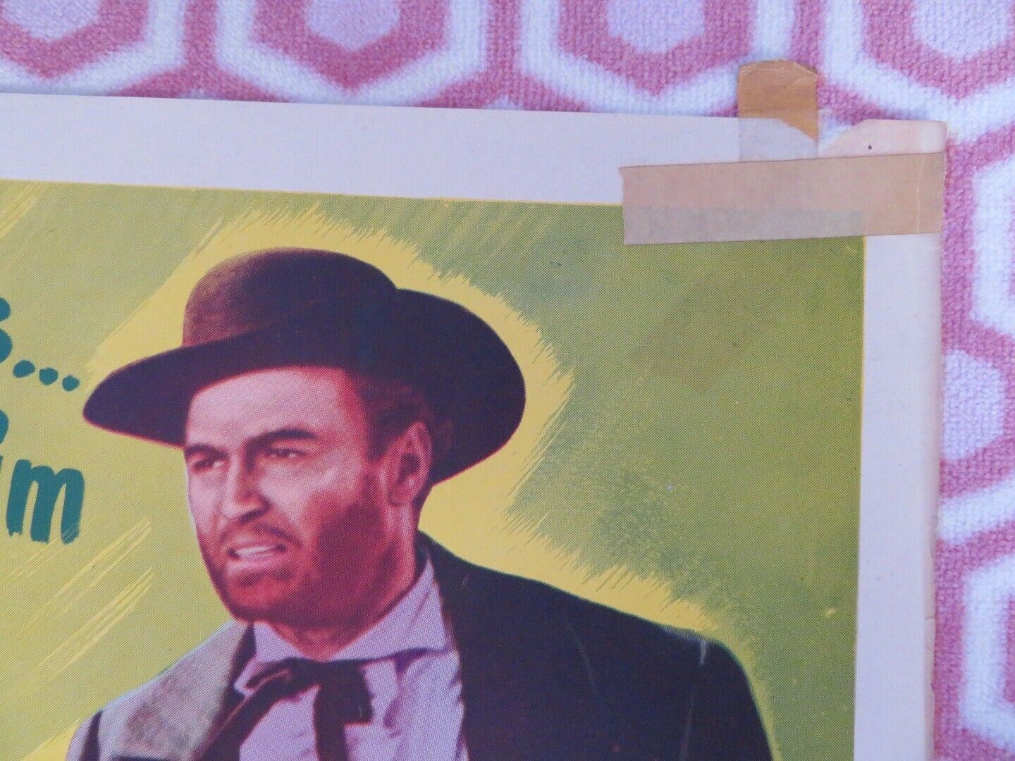 GUNFIRE FOLDED US ONE SHEET POSTER DON BARRY ROBERT LOWERY 1950 Movie posters