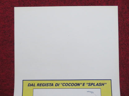 GUNG HO ITALIAN LOCANDINA POSTER MICHAEL KEATON GEDDE WATANABE 1986 Rendezvous Cinema Movie posters