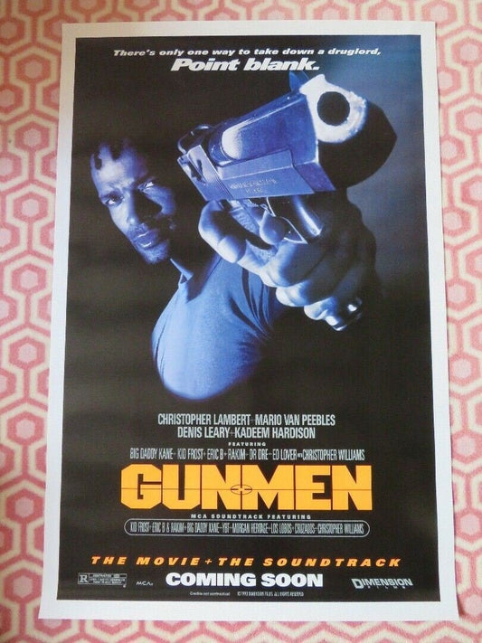GUNMEN US ONE SHEET ROLLED POSTER CHRISTOPHER LAMBERT 1993 - Rendezvous Cinema