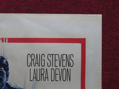GUNN ARGENTINIAN POSTER CRAIG STEVENS LAURA DEVON 1967 Rendezvous Cinema Movie posters