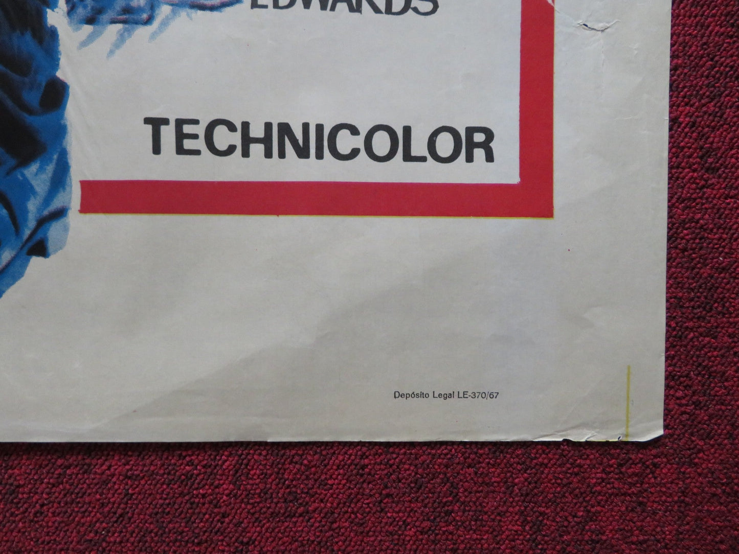 GUNN ARGENTINIAN POSTER CRAIG STEVENS LAURA DEVON 1967 Rendezvous Cinema Movie posters