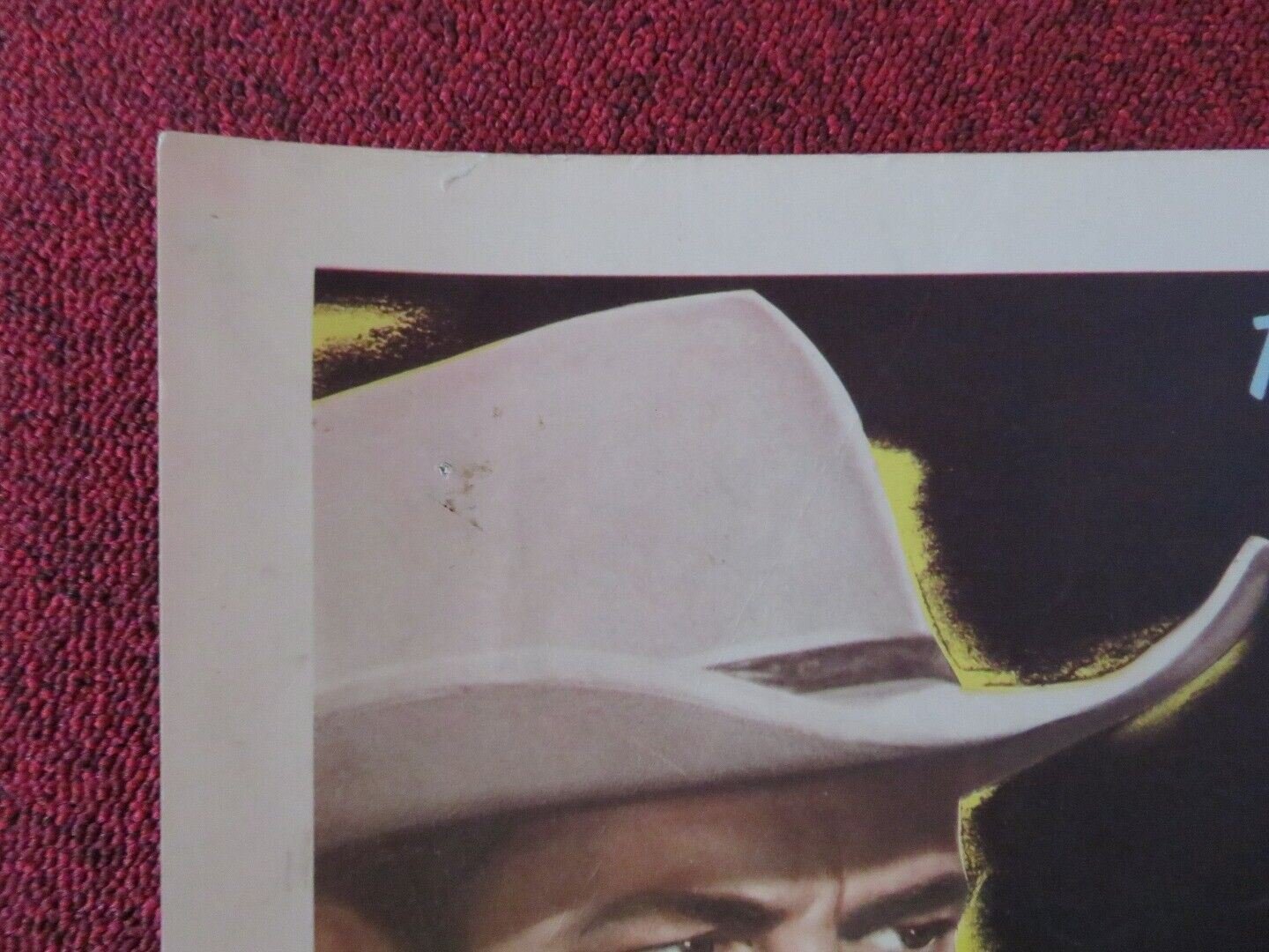 GUNNING FROM VENGEANCE US HALF SHEET (22"x 28") POSTER CHARLES STARRETT 1946 - Rendezvous Cinema