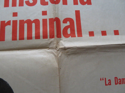 GUNS DON'T ARGUE FOLDED ARGENTINA POSTER MYRON HEALEY JEAN HARVEY 1957 - Rendezvous Cinema