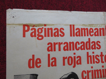 GUNS DON'T ARGUE FOLDED ARGENTINA POSTER MYRON HEALEY JEAN HARVEY 1957 - Rendezvous Cinema