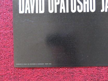 GUNS OF DARKNESS - A ITALIAN FOGLIO POSTER LESLIE CARON DAVID NIVEN 1962 Rendezvous Cinema Movie posters