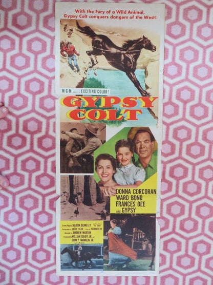 GYPSY COLT US INSERT (14"x 36") POSTER DONNA CORCORAN 1954 Rendezvous Cinema Movie posters