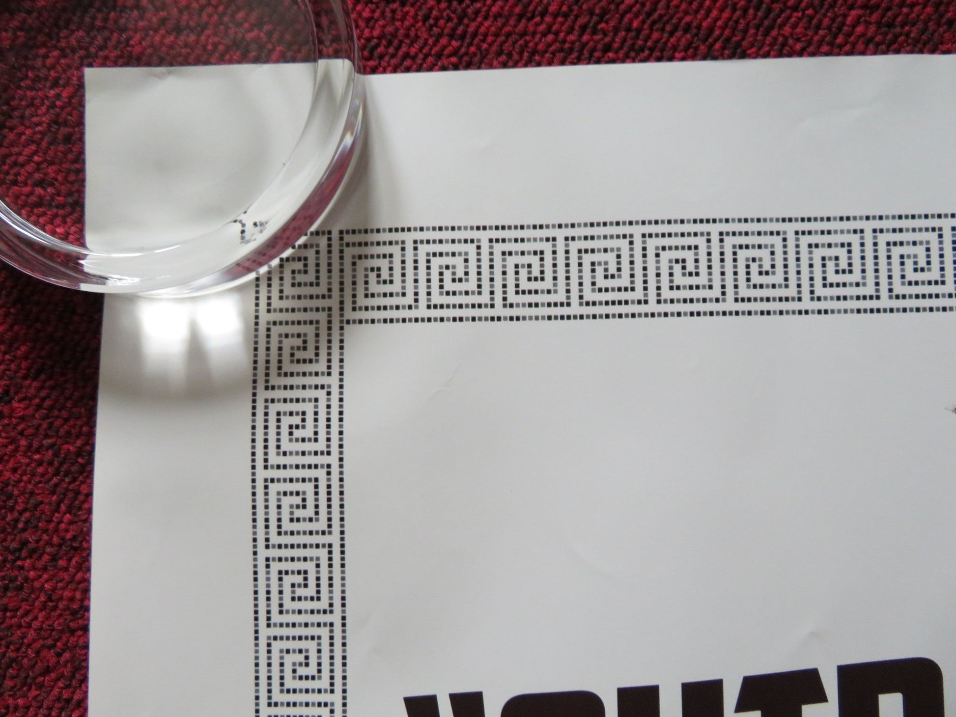 HAIL, CAESAR! UK QUAD (30"x 40") ROLLED POSTER GEORGE CLOONEY JOSH BROLIN 2016 Rendezvous Cinema Movie posters