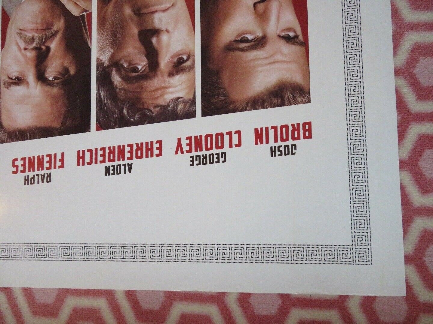 HAIL CEASAR! QUAD (30"x 40") ROLLED POSTER COEN BROTHERS JOSH BROLIN CLOONEY Movie posters
