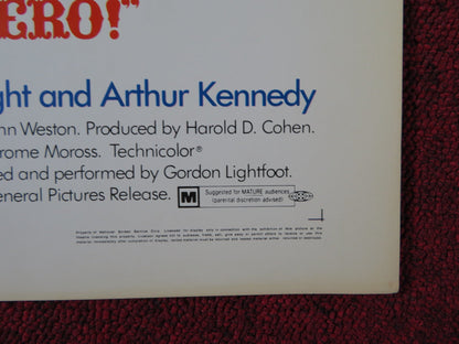 HAIL, HERO! US HALF SHEET (22"x 28") POSTER MICHAEL DOUGLAS TERESA WRIGHT 1969 Rendezvous Cinema Movie posters