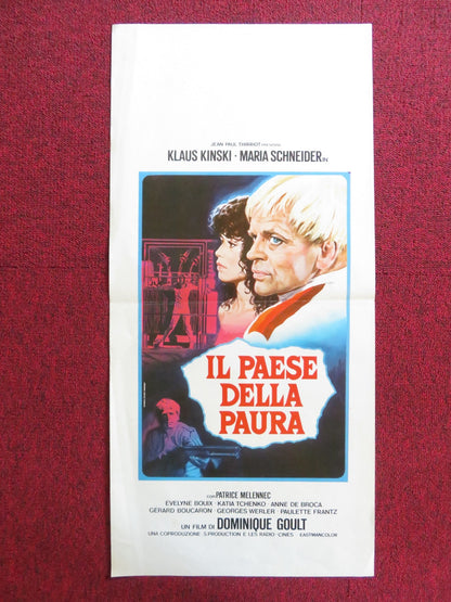 HAINE KILLER TRUCK ITALIAN LOCANDINA POSTER KLAUS KINSKI MARIA SCHNEIDER 1979 Rendezvous Cinema Movie posters