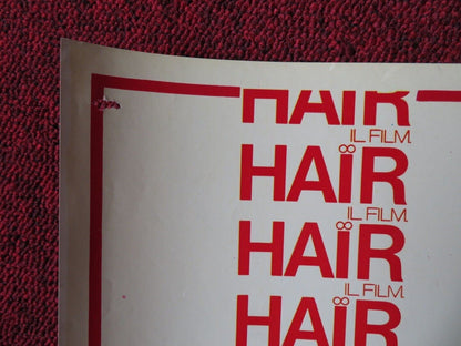 HAIR ITALIAN FOTOBUSTA POSTER JOHN SAVAGE BEVERLY D'ANGELO 1979 Movie posters