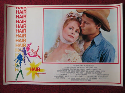 HAIR ITALIAN FOTOBUSTA POSTER JOHN SAVAGE BEVERLY D'ANGELO 1979 Movie posters