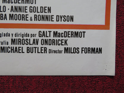 HAIR SPANISH POSTER JOHN SAVAGE TREAT WILLIAMS 1979 Rendezvous Cinema Movie posters