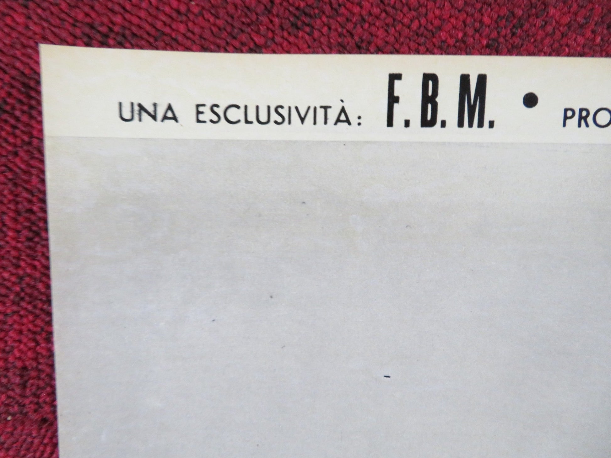 HAKUCHU NO BURAIKAN - A ITALIAN FOTOBUSTA POSTER SID TAYLOR LAVINE SHELTON 1961 Rendezvous Cinema Movie posters