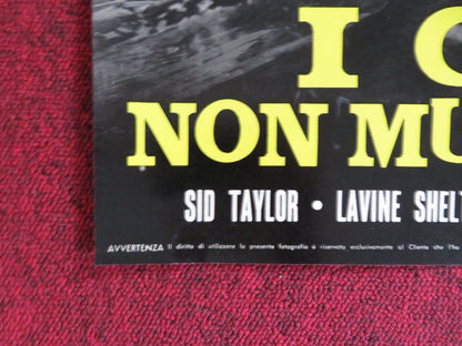 HAKUCHU NO BURAIKAN - D ITALIAN FOTOBUSTA POSTER SID TAYLOR LAVINE SHELTON 1961 Rendezvous Cinema Movie posters