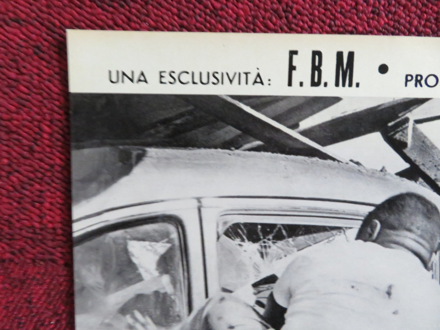 HAKUCHU NO BURAIKAN - D ITALIAN FOTOBUSTA POSTER SID TAYLOR LAVINE SHELTON 1961 Rendezvous Cinema Movie posters