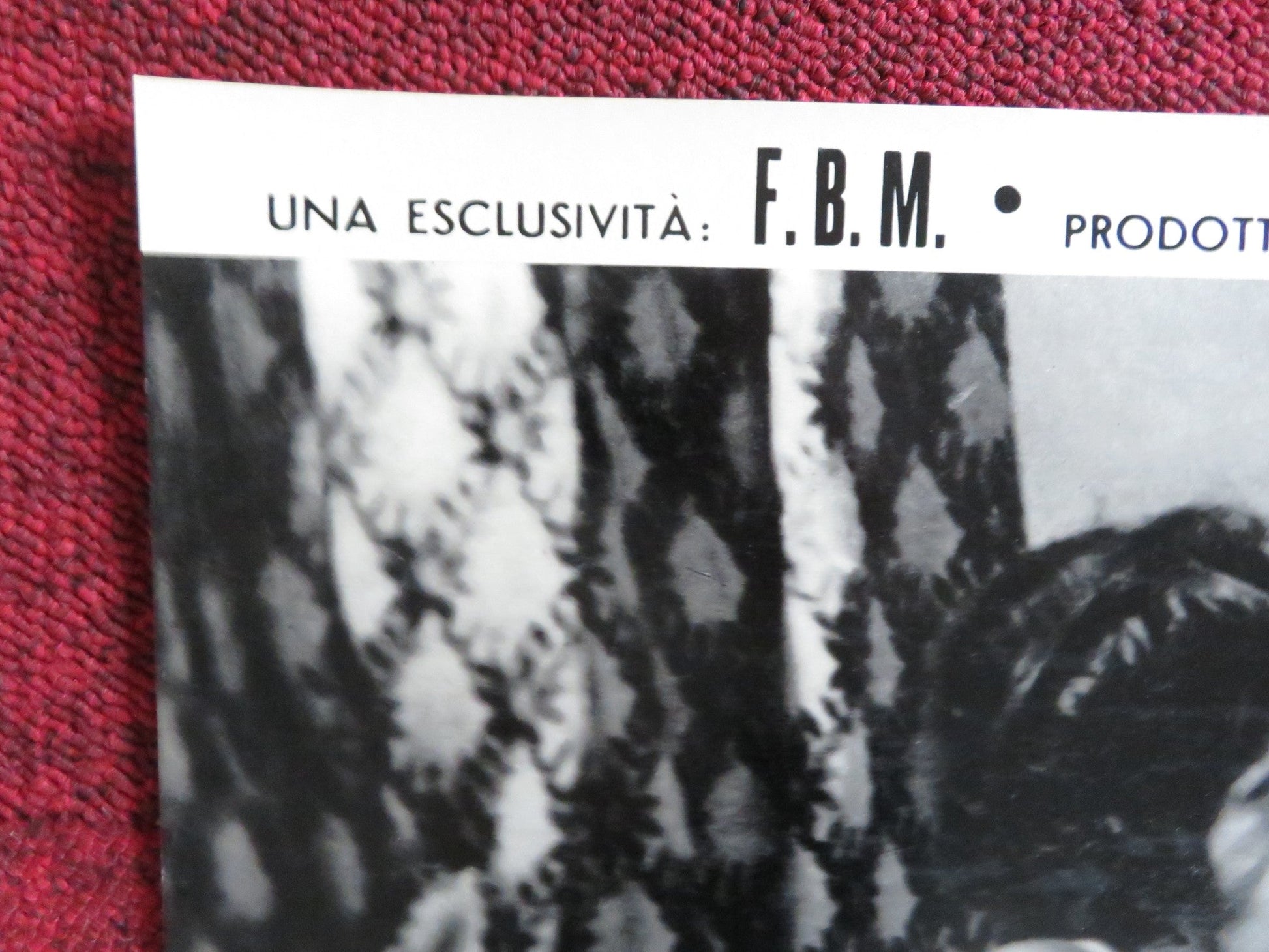 HAKUCHU NO BURAIKAN - E ITALIAN FOTOBUSTA POSTER SID TAYLOR LAVINE SHELTON 1961 Rendezvous Cinema Movie posters