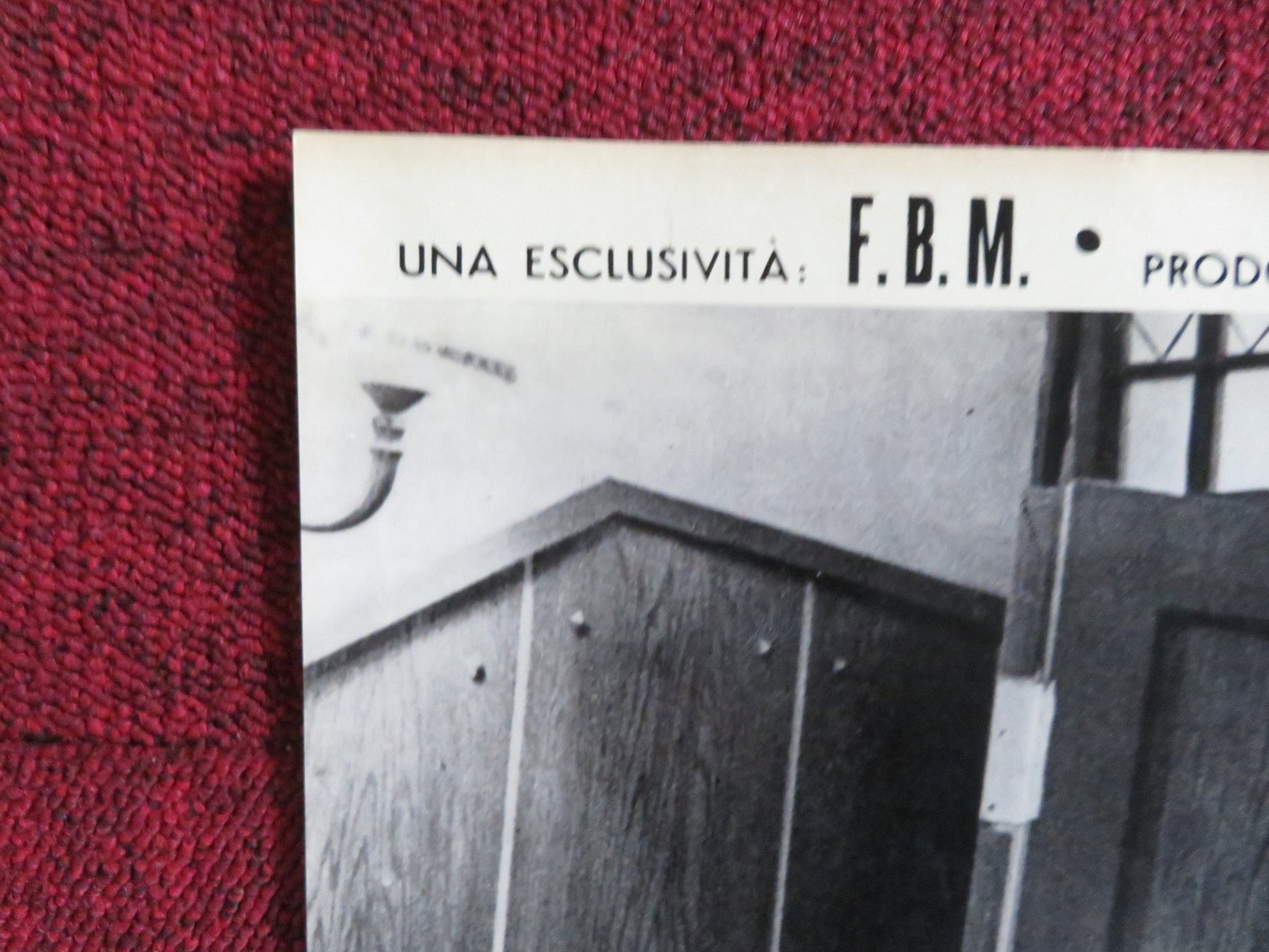 HAKUCHU NO BURAIKAN - F ITALIAN FOTOBUSTA POSTER SID TAYLOR LAVINE SHELTON 1961 Rendezvous Cinema Movie posters