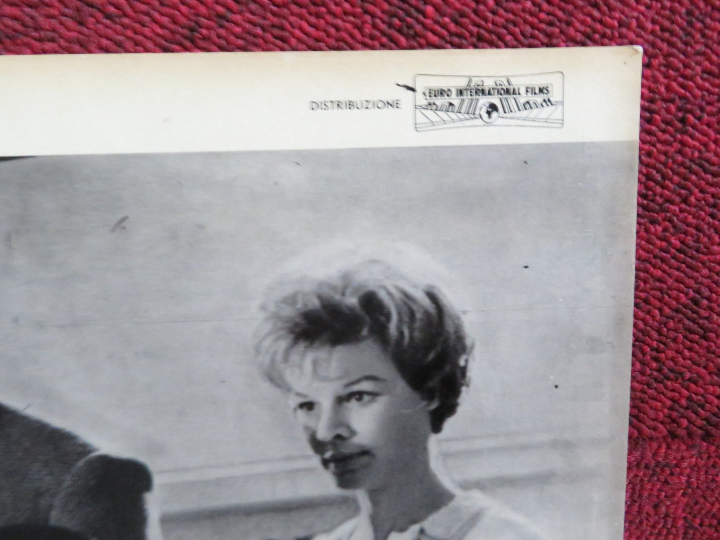 HAKUCHU NO BURAIKAN - F ITALIAN FOTOBUSTA POSTER SID TAYLOR LAVINE SHELTON 1961 Rendezvous Cinema Movie posters