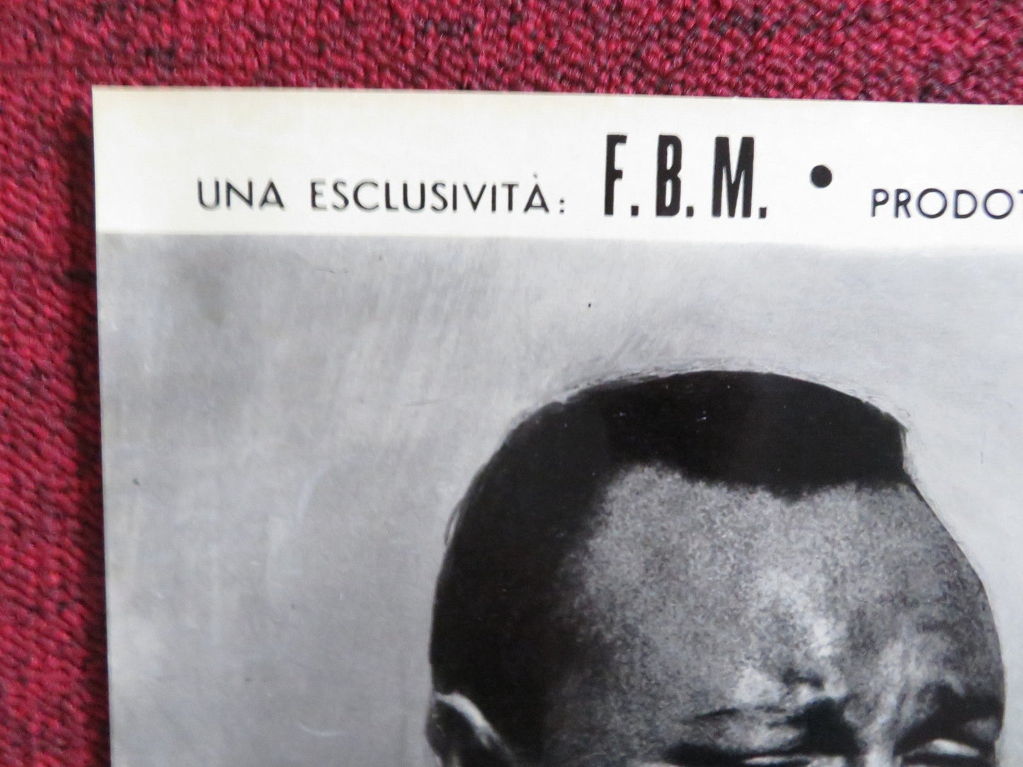 HAKUCHU NO BURAIKAN - G ITALIAN FOTOBUSTA POSTER SID TAYLOR LAVINE SHELTON 1961 Rendezvous Cinema Movie posters