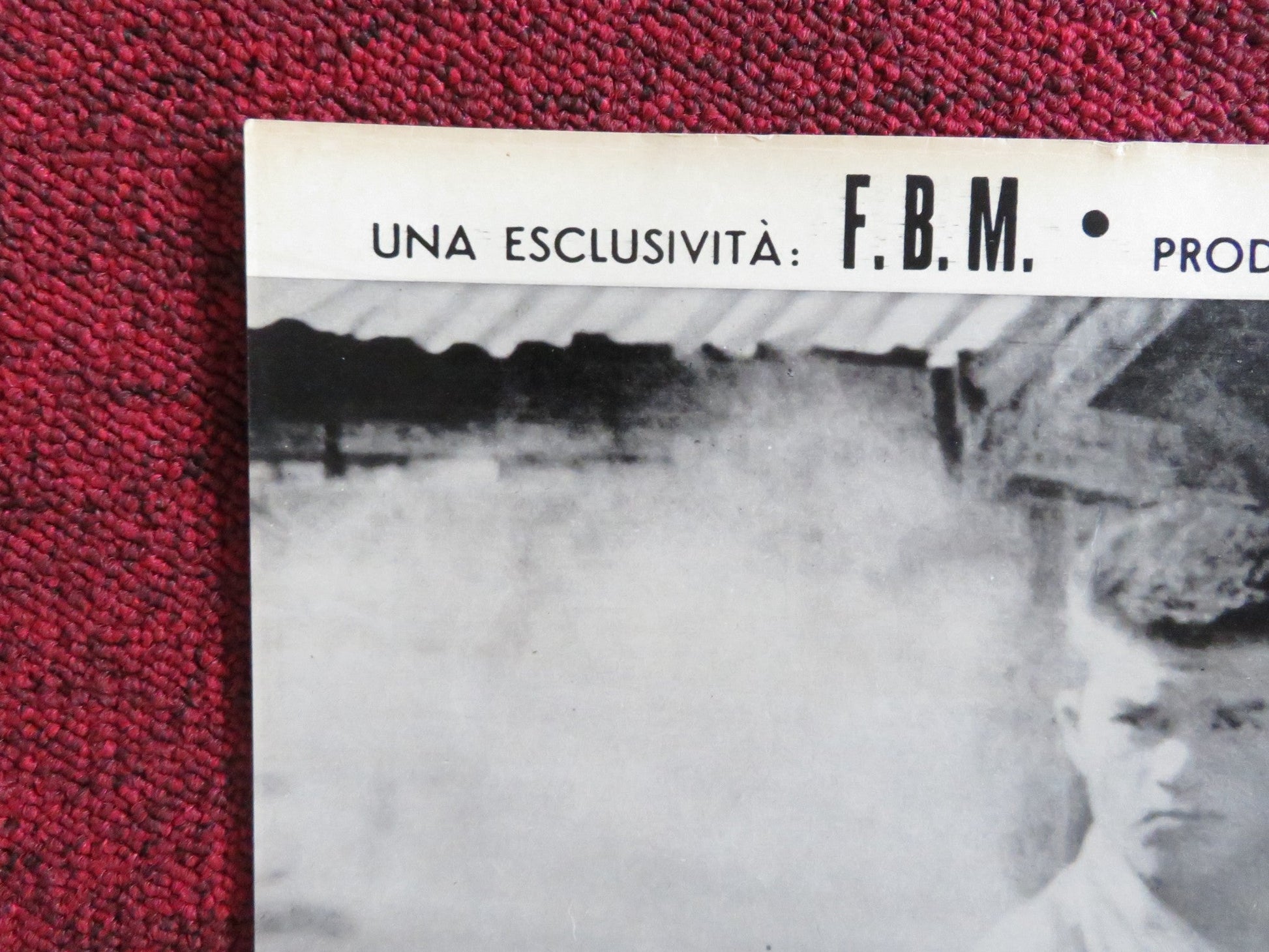 HAKUCHU NO BURAIKAN - J ITALIAN FOTOBUSTA POSTER SID TAYLOR LAVINE SHELTON 1961 Rendezvous Cinema Movie posters