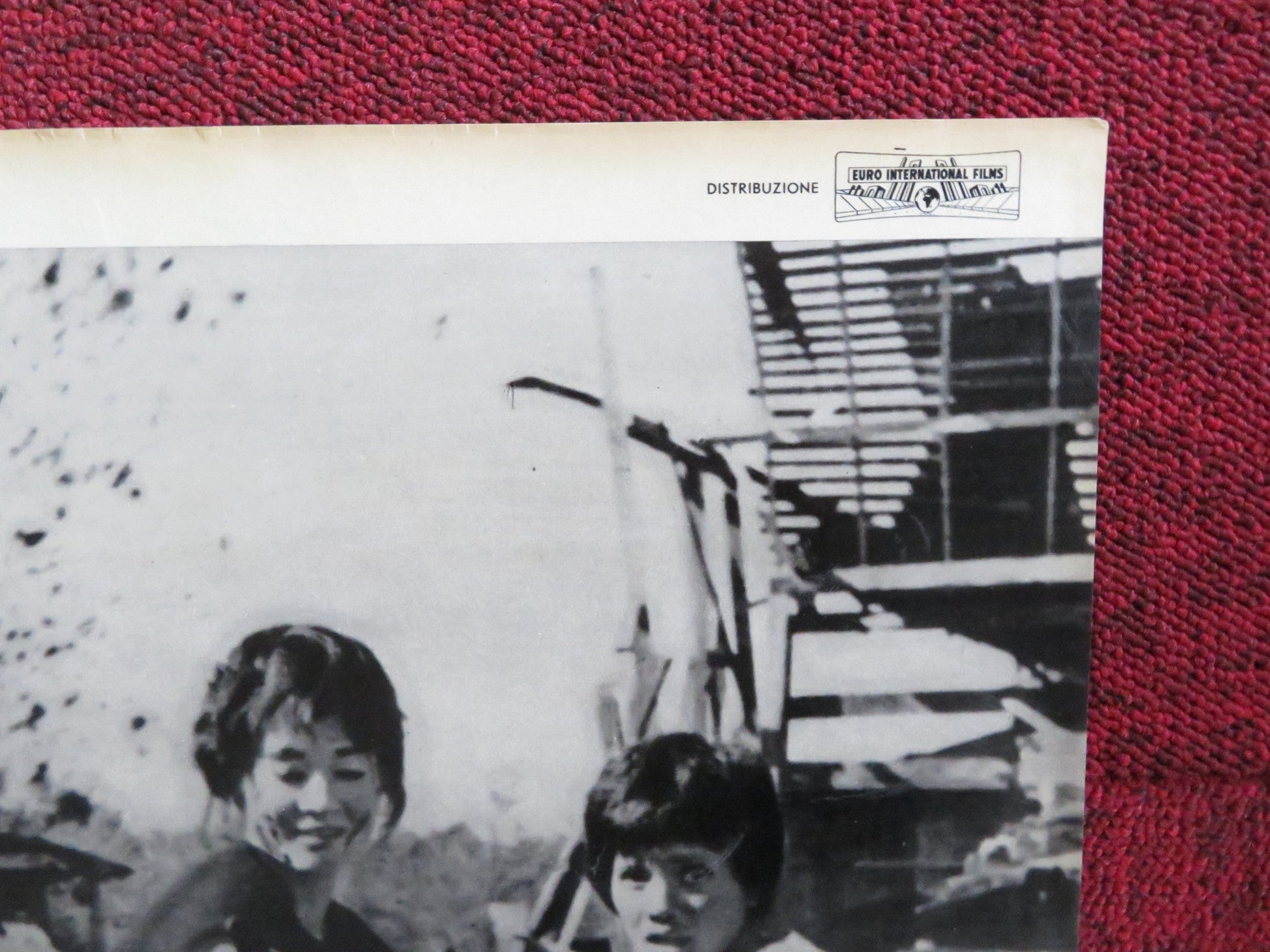 HAKUCHU NO BURAIKAN - J ITALIAN FOTOBUSTA POSTER SID TAYLOR LAVINE SHELTON 1961 Rendezvous Cinema Movie posters