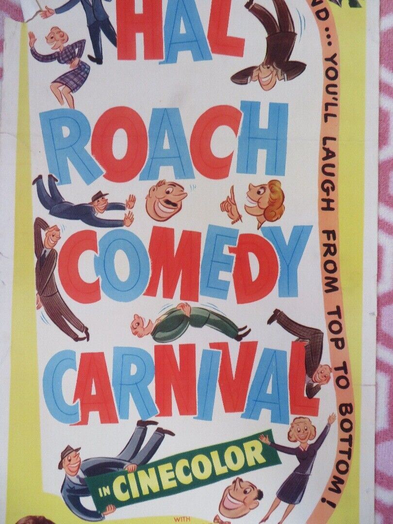 HAL ROACH COMEDY CARNIVAL US INSERT (14"x 36") POSTER WALTER ABEL MARGOT GRAHAME Movie posters