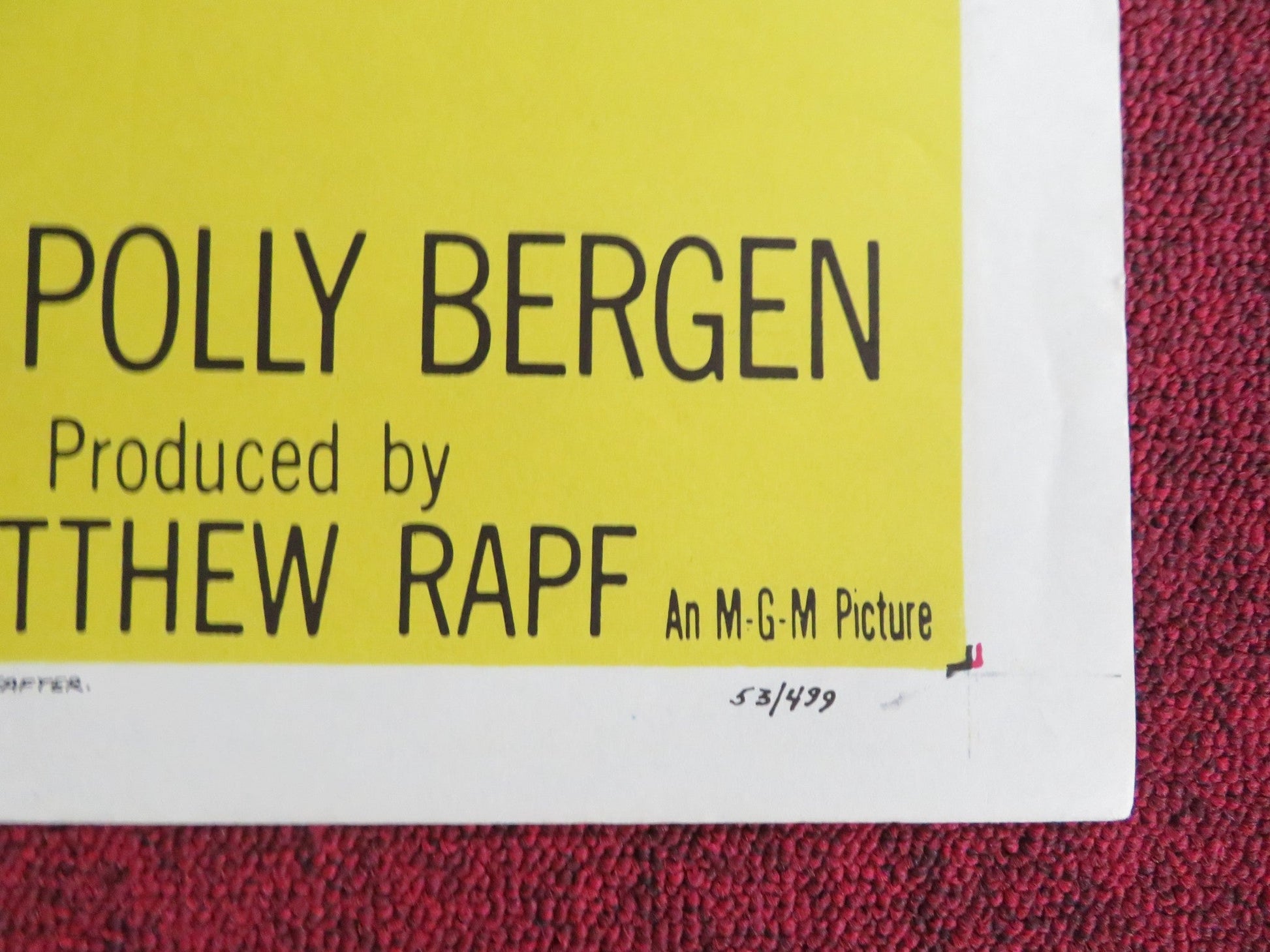 HALF A HERO FOLDED US ONE SHEET POSTER RED SKELTON JEAN HAGEN 1953 Rendezvous Cinema Movie posters