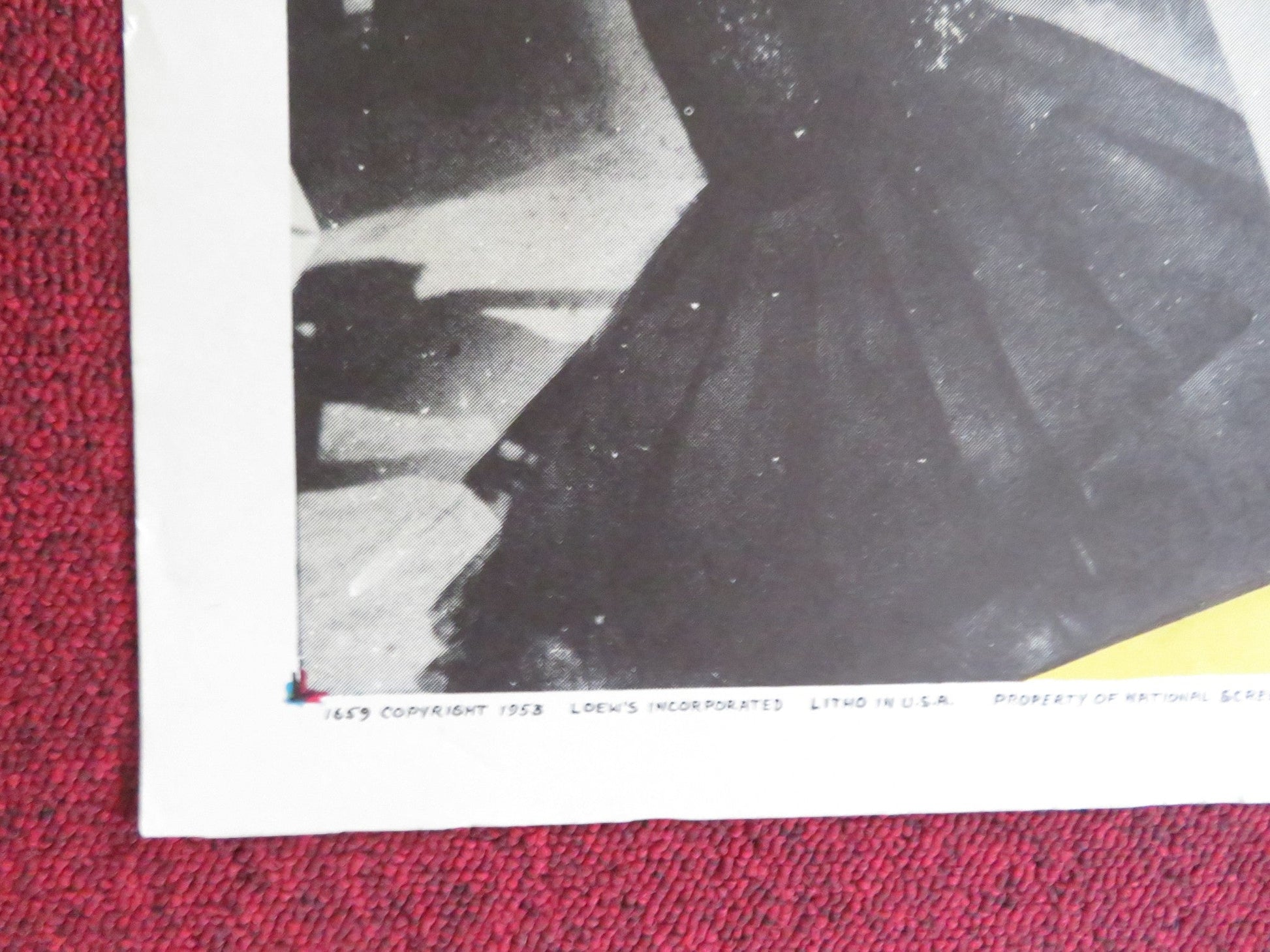 HALF A HERO FOLDED US ONE SHEET POSTER RED SKELTON JEAN HAGEN 1953 Rendezvous Cinema Movie posters