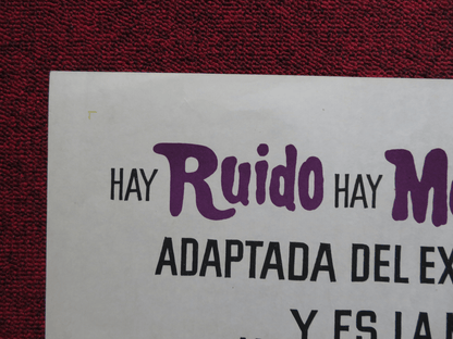 HALF A SIXPENCE FOLDED ARGENTINA ONE SHEET POSTER TOMMY STEELE JULIA FOSTER 1967 Rendezvous Cinema Movie posters