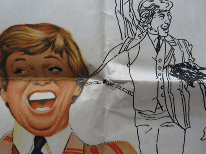 HALF A SIXPENCE FOLDED ARGENTINA ONE SHEET POSTER TOMMY STEELE JULIA FOSTER 1967 Rendezvous Cinema Movie posters